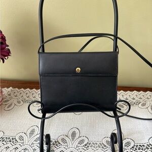 Etienne Aigner Black Crossbody Purse